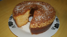 Bolo de milharina
