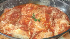 Hambúrguer à parmegiana