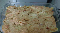 Conchiglione com Camarão