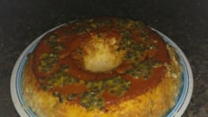 O pudim mais fácil de maracujá em banho-maria