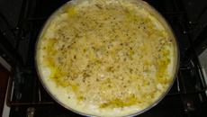 Purê de batata com frango