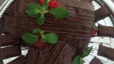 Tronco de Natal (especialmente para o dia de Natal)