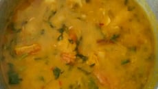 Dobradinha com feijão branco