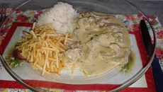 Estrogonofe de contra-filé