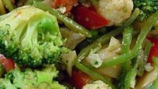 Legumes na panela de pressão