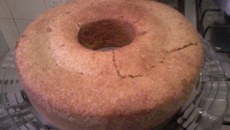 Bolo de fubá simples e fofo (milharina)