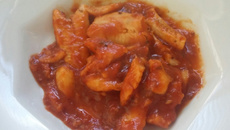 Filé de merluza ao molho