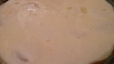 Cobertura de bolo só com creme de leite