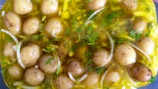 Batatas ao vinagrete