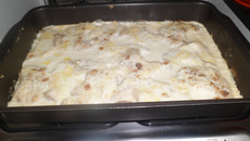 Cação ao molho de leite de coco