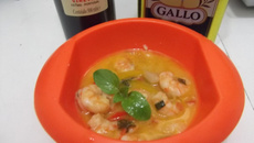 Delícia de camarão da Pathy