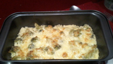 Brócolis gratinado