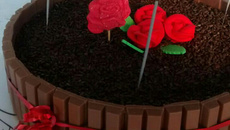 Bolo kit kat do Matte