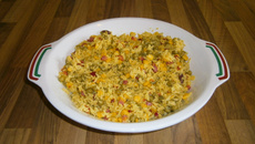 Arroz colorido