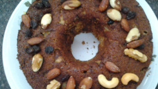 Bolo funcional de Maçã