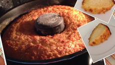 Bolo de mandioca rápido