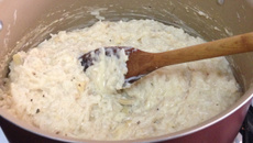 Arroz à piemontese do Dan