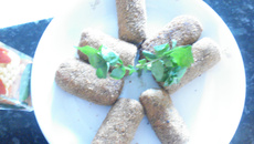 Croquete de carne moida