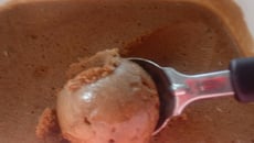 Sorvete cremoso de rapadura