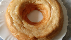 Pudim de pão rápido e simples