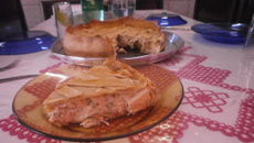 Torta de Frango a moda kukalucas