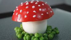 Cogumelos de halloween