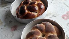 Pão caseiro sem leite ou manteiga