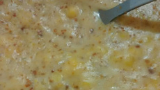 Canjicada de amendoim