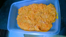 Doce de cenoura de colher