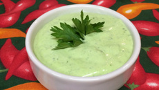 Maionese de leite temperada