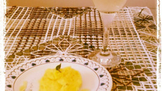 Purê de mandioquinha saboroso