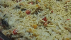 Risoto de sardinha danada