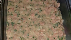 Recheio de pastel de camarão com catupiri