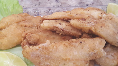 Filé de merluza frito