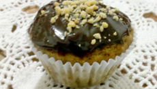 Cupcake integral de cenoura e mel
