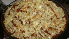 Massa ao forno da Bá - rápida e prática