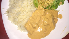 Estrogonofe de frango