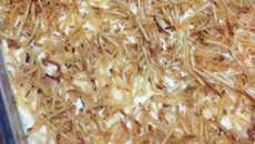 Bacalhau com natas (molho bechamel)