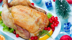 Frango assado ao suco de laranja