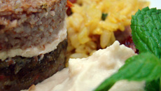 Quibe de batatas com tofu - Restaurante Vegethus