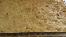 Peito de frango com creme de milho