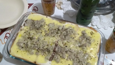 Lasanha diferente de pão