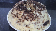 Bolo formigueiro de micro-ondas