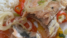 Postas de Salmão ao Forno