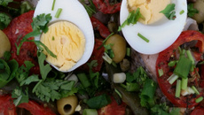 Peixe em posta ao forno