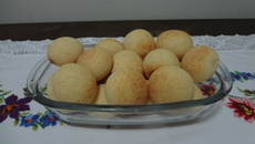 Pão de queijo especial com polvilho e fécula