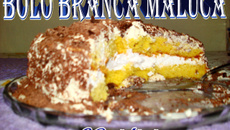 Bolo branca maluca