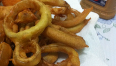 Anel crocante de cebola