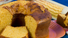 Bolo de milho sem farinha