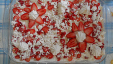 Merengue de Morango com Suspiro